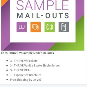 Thrive 3-step sample (3 days worth)